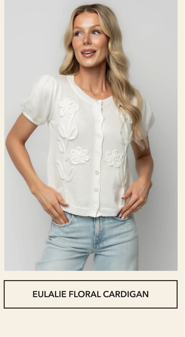 Eulalie Floral Cardigan