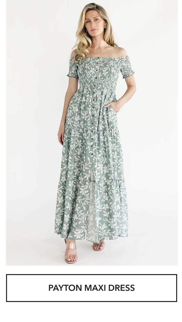 Payton Off Shoulder Maxi Dress