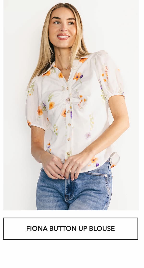 Fiona Button Up Blouse