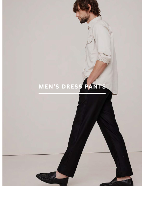 men's dress pants