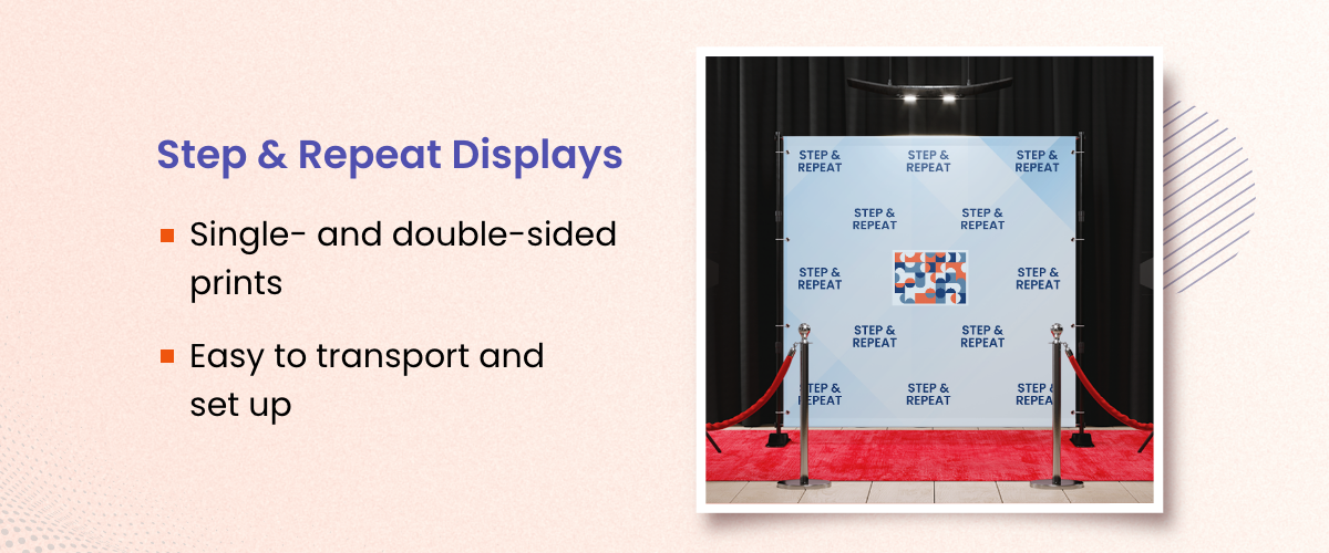 Step & Repeat Displays