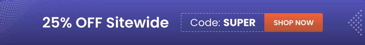 25% OFF Sitewide Code: SUPER SHOP NOW
