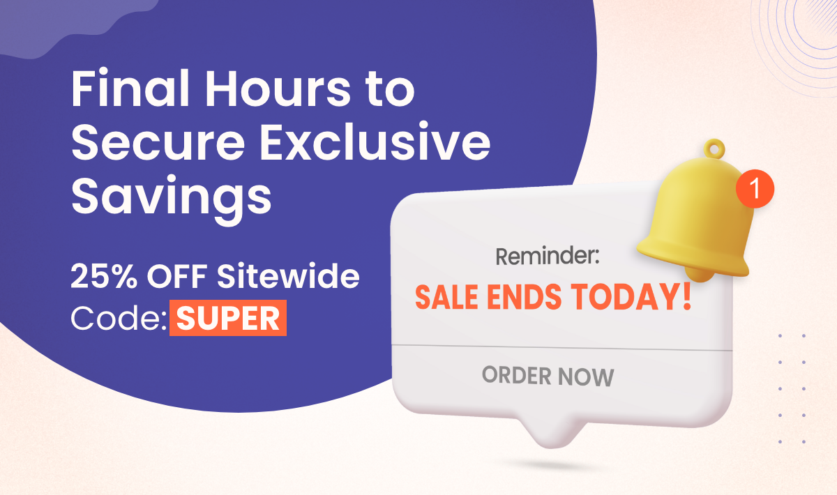 25% OFF Sitewide Code: SUPER