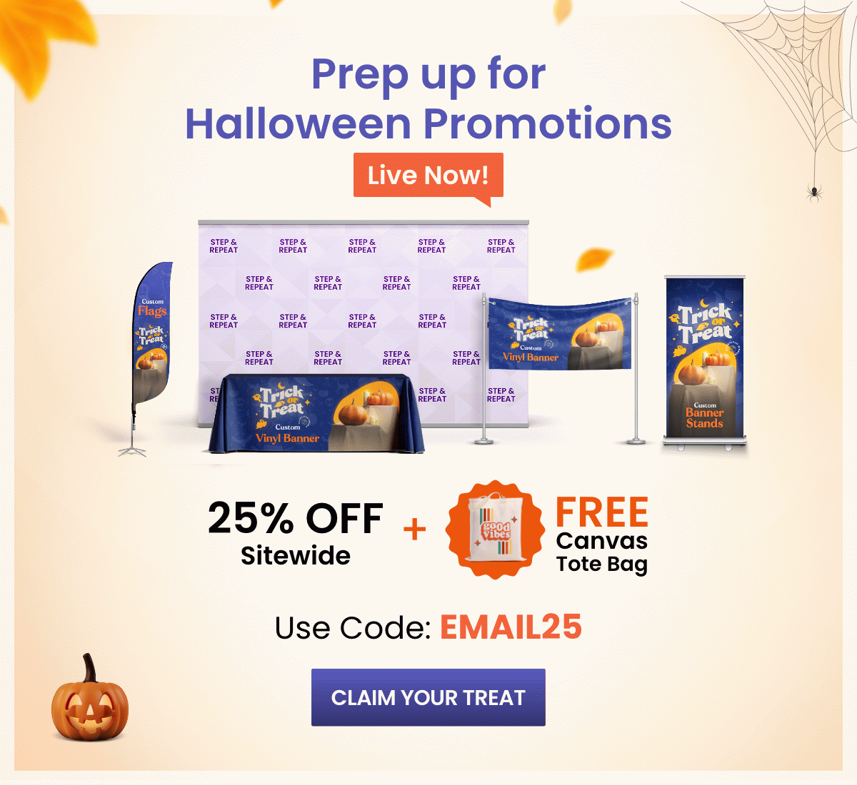 Prep up for Halloween Promotions