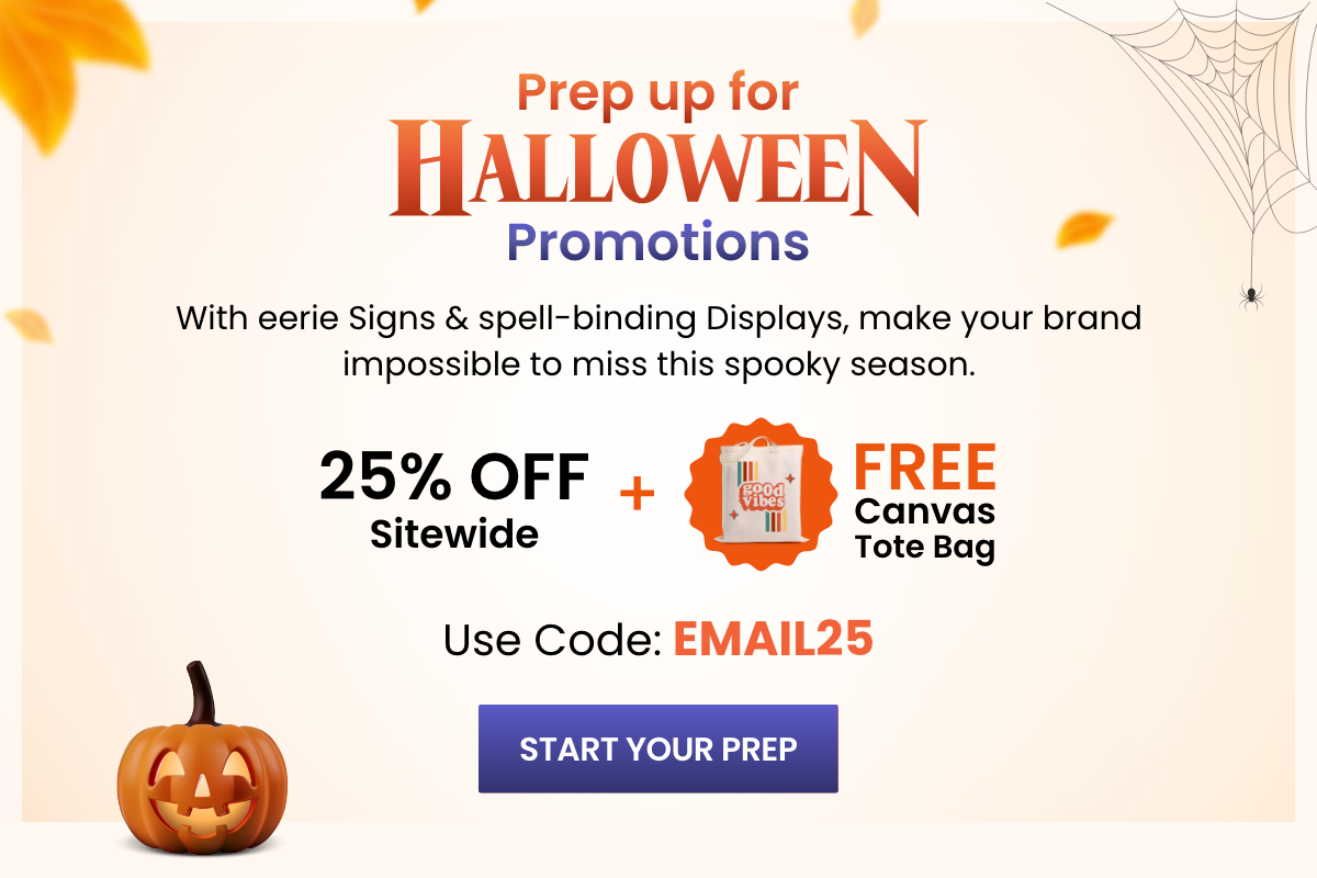 Prep up for Halloween Promotions