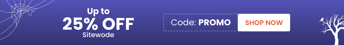 Up to 25% OFF Sitewide