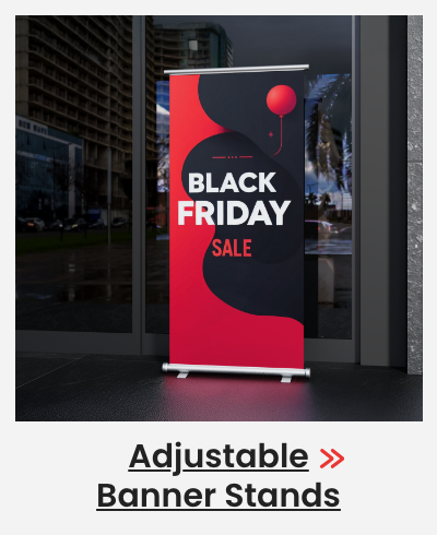 Adjustable Banner Stands