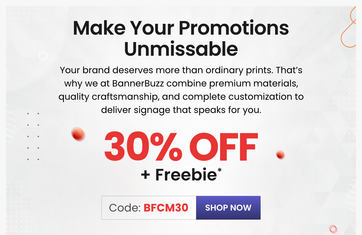 Make Your Promotions Unmissable 