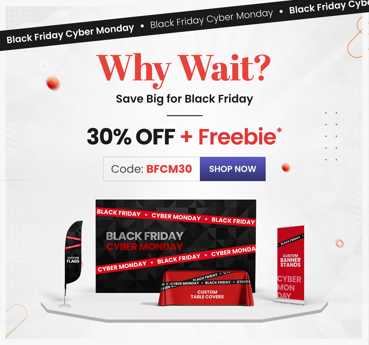 Why Wait? Save Big for Black Friday
