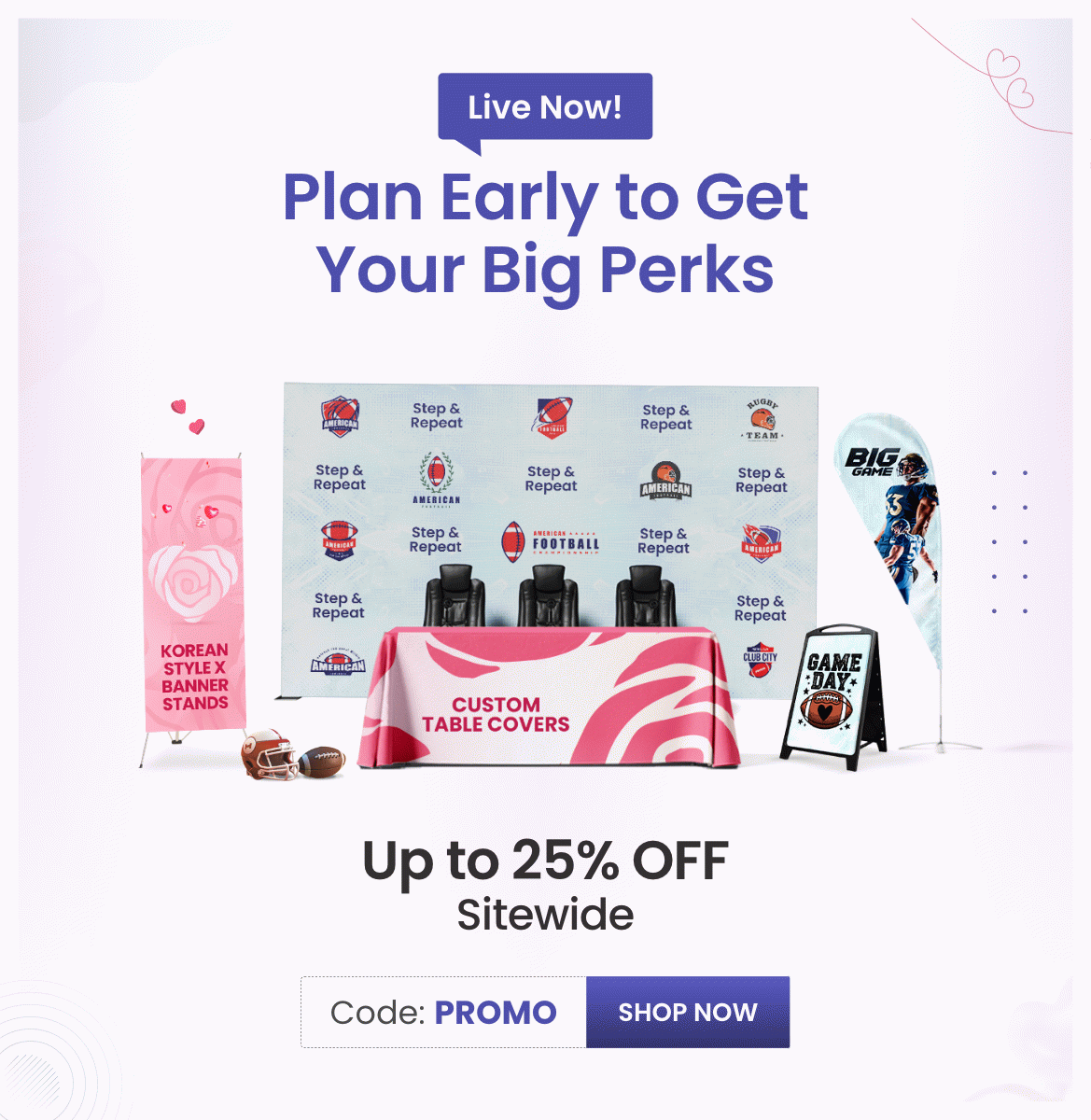 Plan Early to Get Your Big Perks
