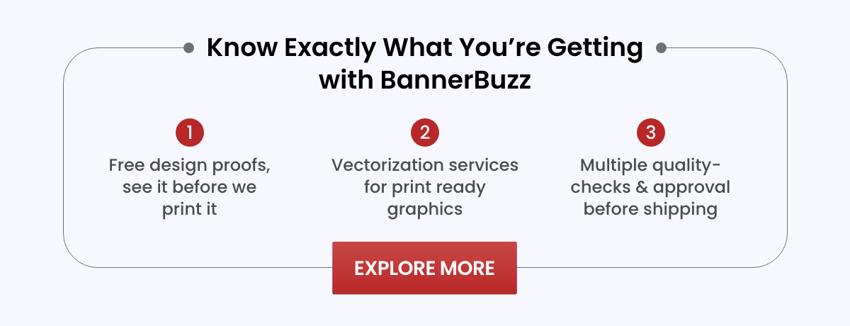 Know Exactly What You're Getting with BannerBuzz