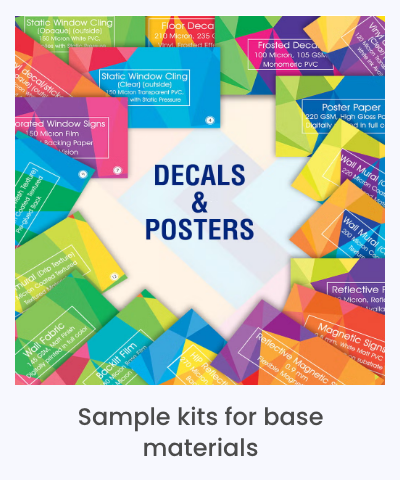 Sample kits for base materials