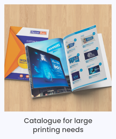 Catalogue for large printing needs