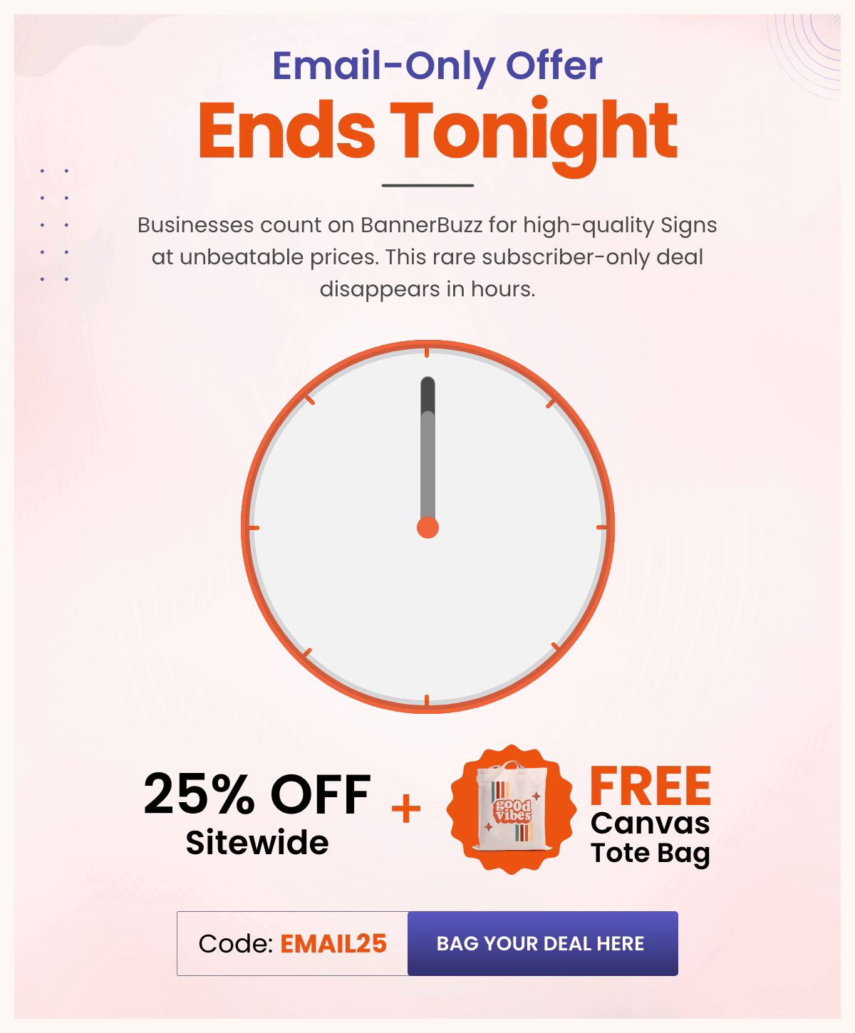 Email-Only Offer Ends Tonight