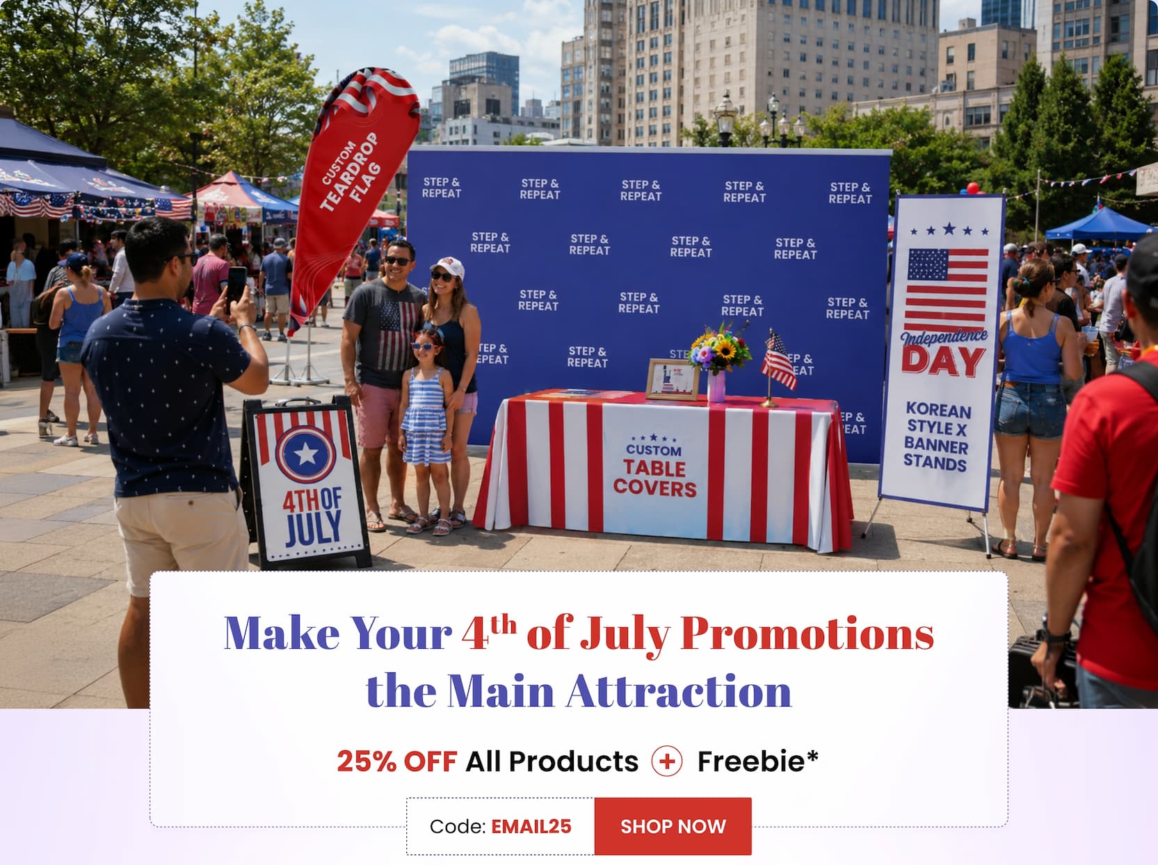 Make Your 4th of July Promotions the Main Attraction