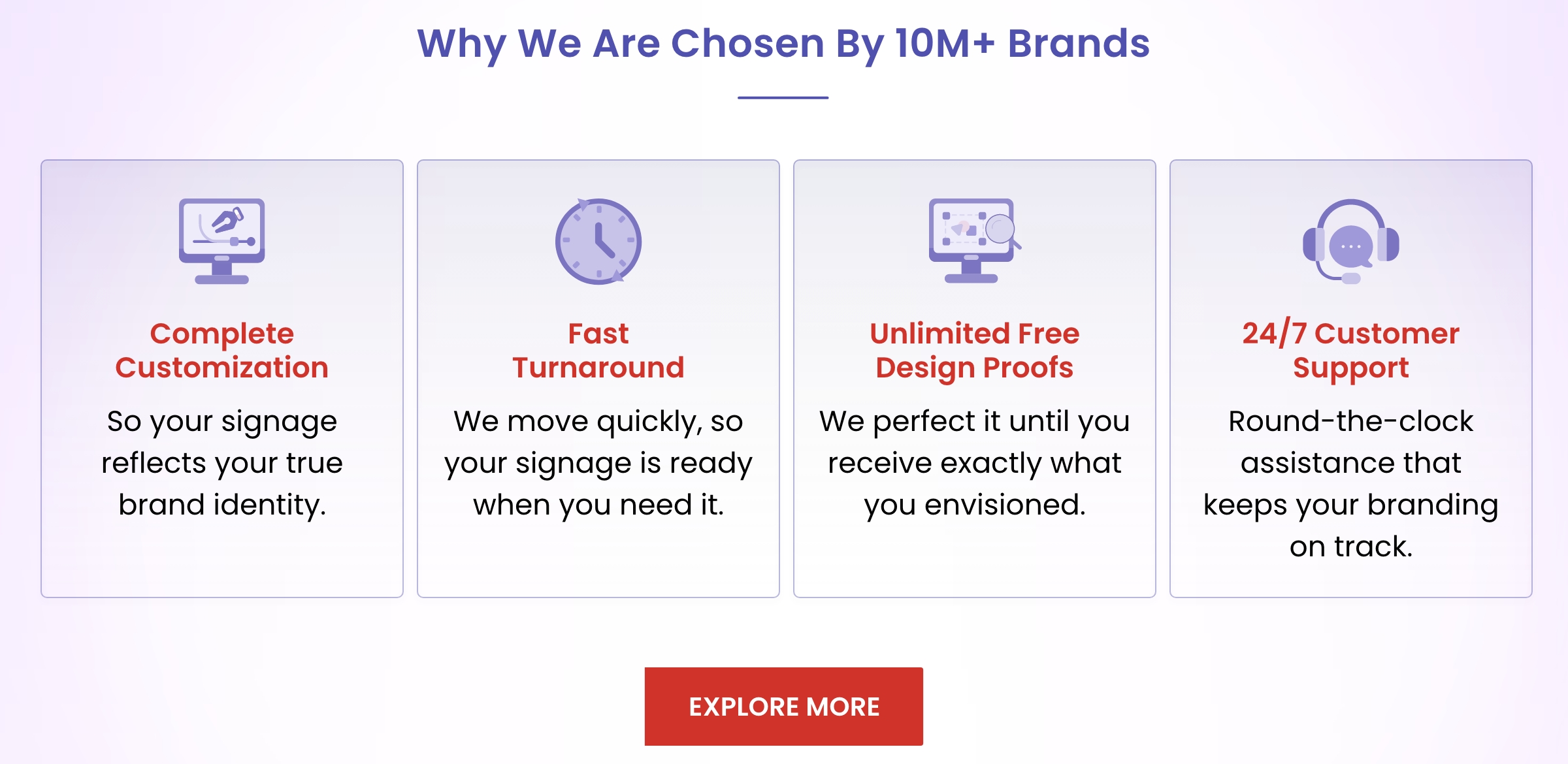 why we are chosen by 10-Million brands