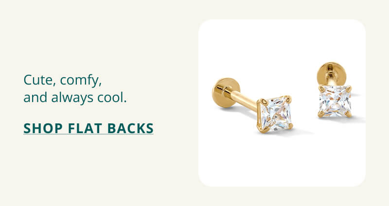 Cute, comfy, and always cool. Click to Shop Flat Backs.