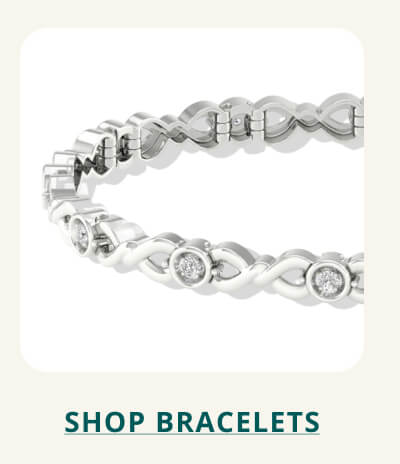 Sterling Silver 1/5 CT. T.W. Lab-Grown Diamond Braided Bracelet - 7.25