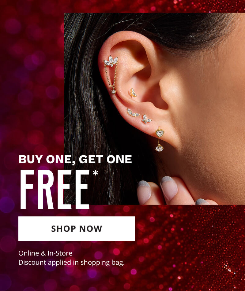 Buy one, get one free*. Click here to shop now. Online and instore. Discount applied in shopping bag.