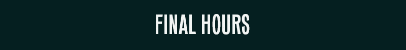 Scrolling eyebrow: final hours