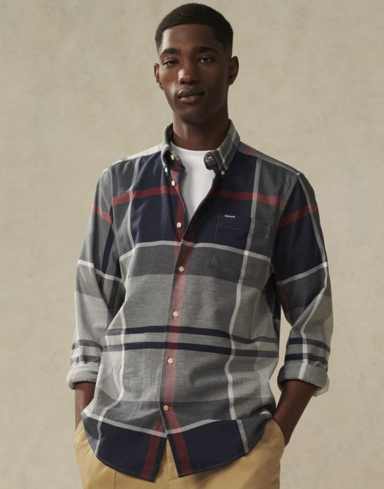 Dunoon Tailored Long-Sleeved Shirt