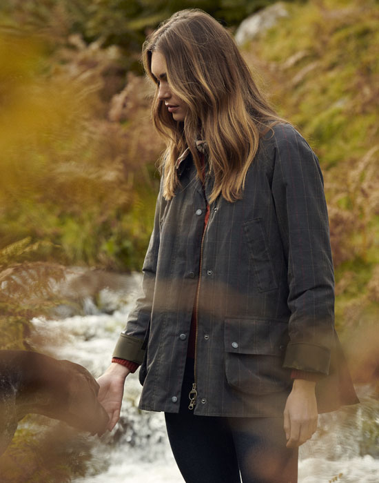Tartan Ashby Waxed Jacket