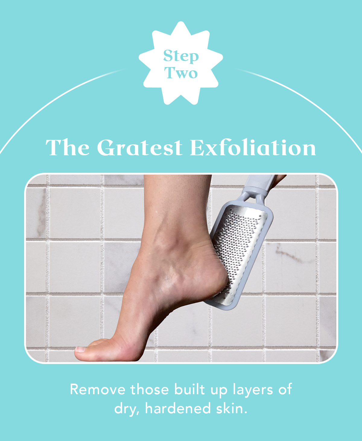 The Gratest foot exfoliator