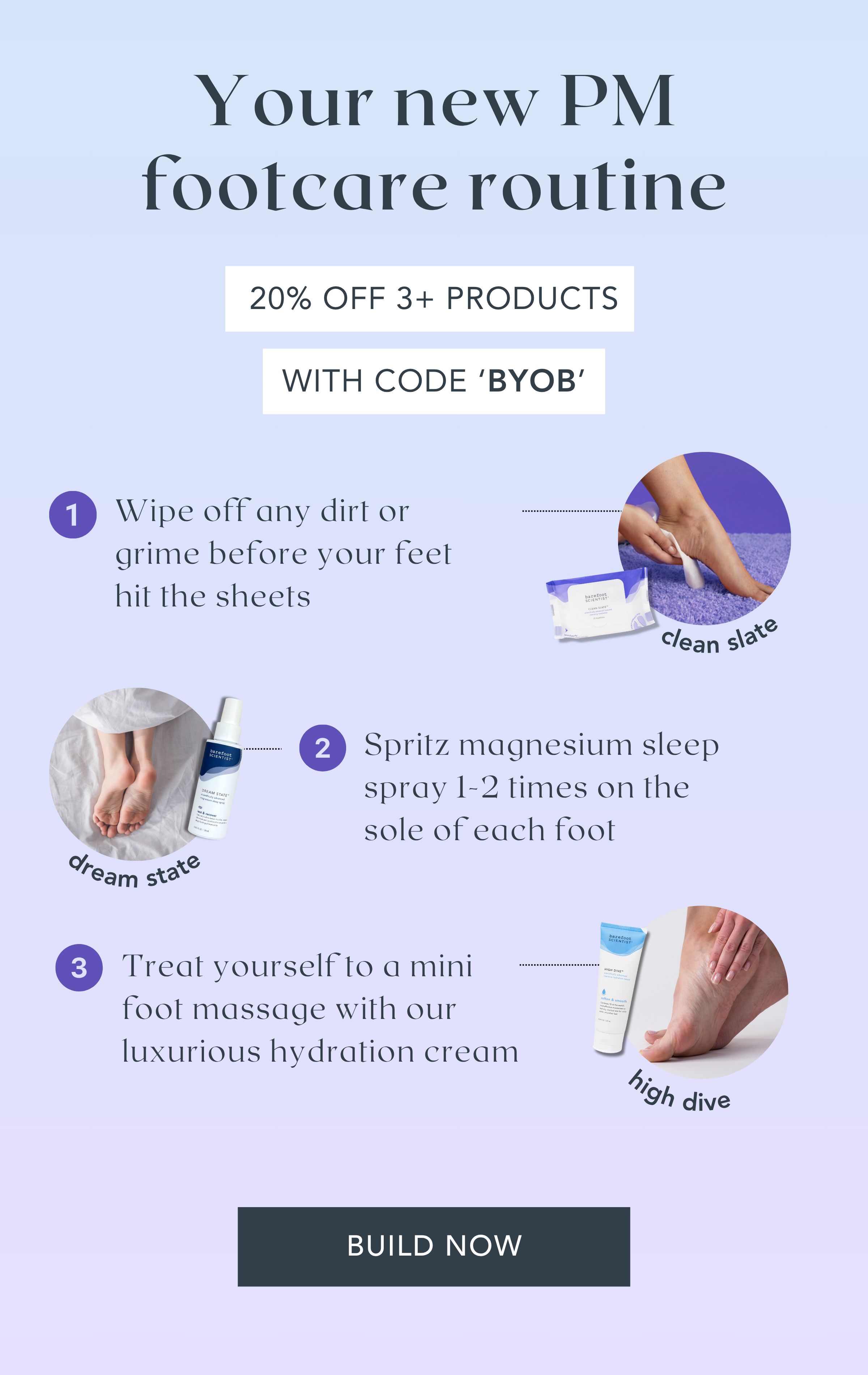 PM Footcare Routine