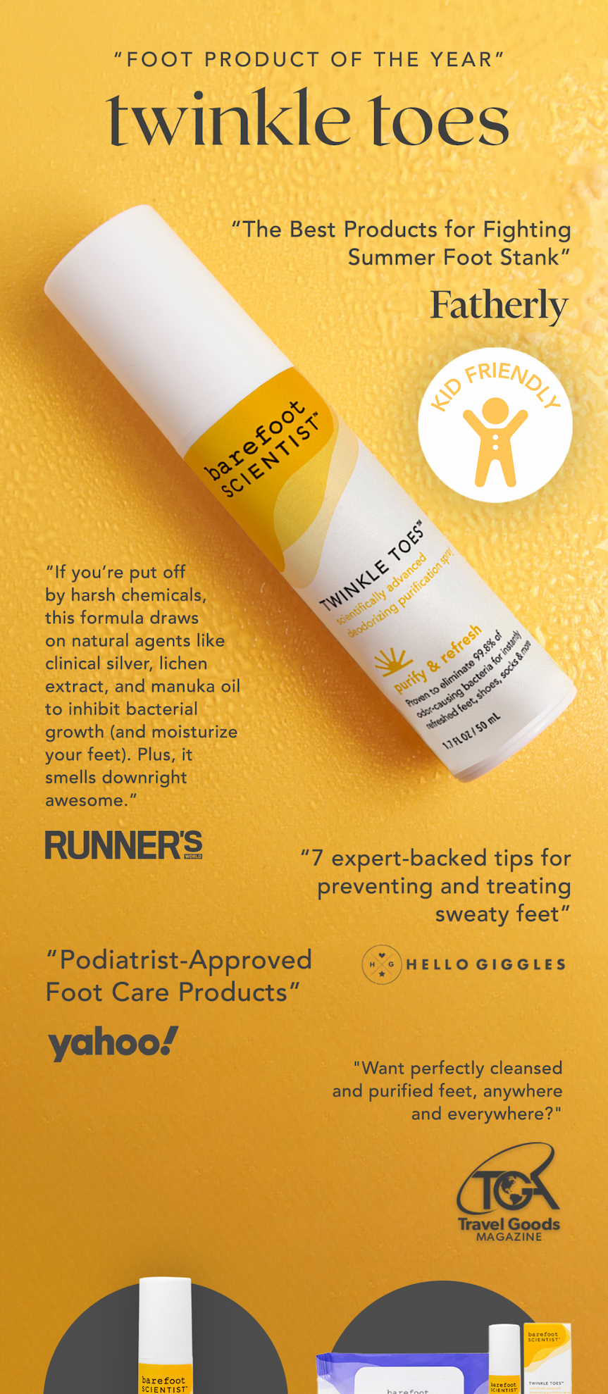 Foot Product of the Year
