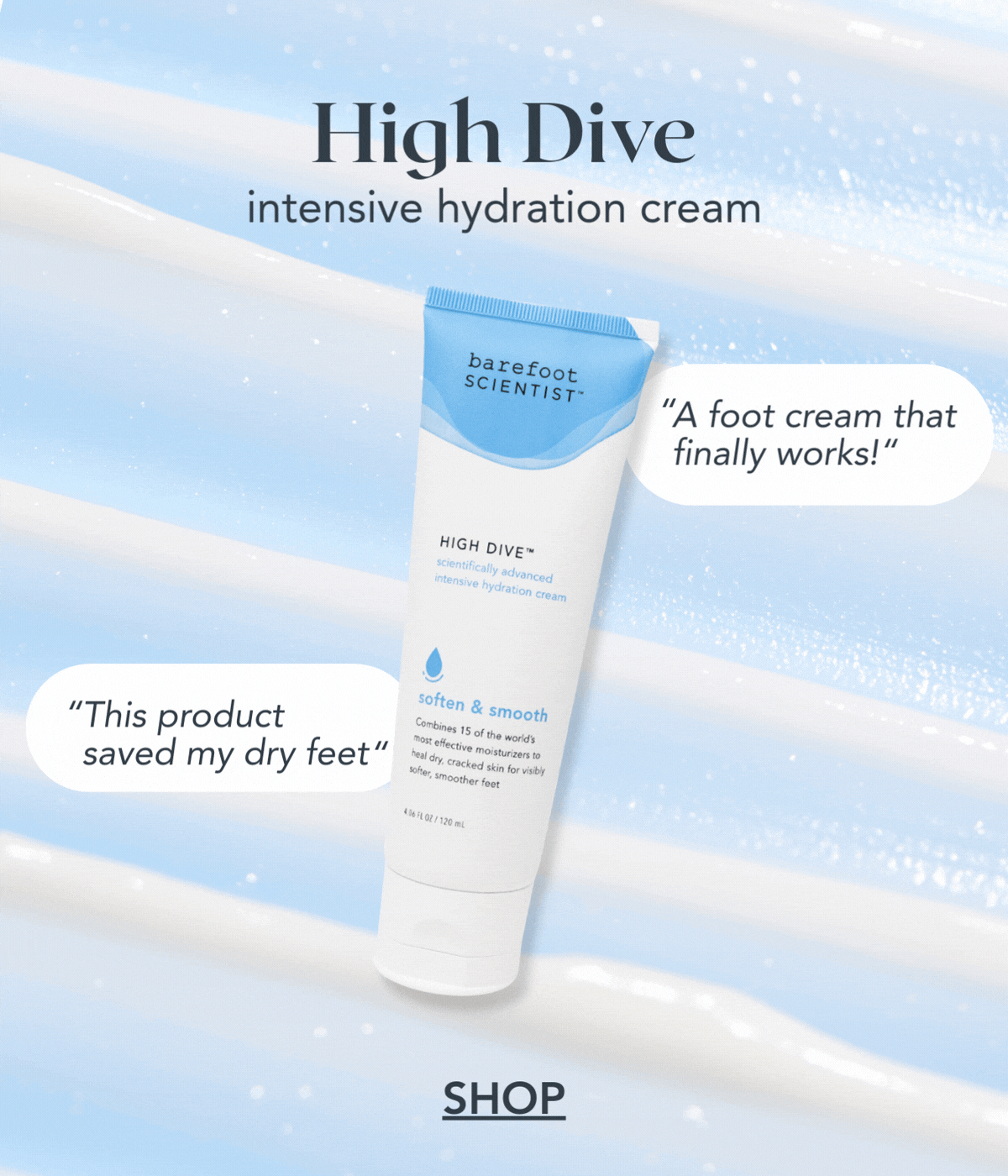 High Dive intensive hydration cream
