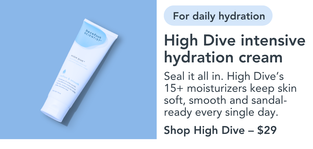 High Dive intensive hydration cream 