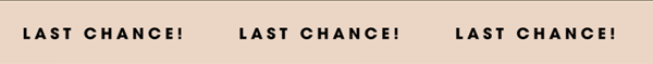 Last Chance