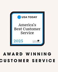 Award Winning Customer Service