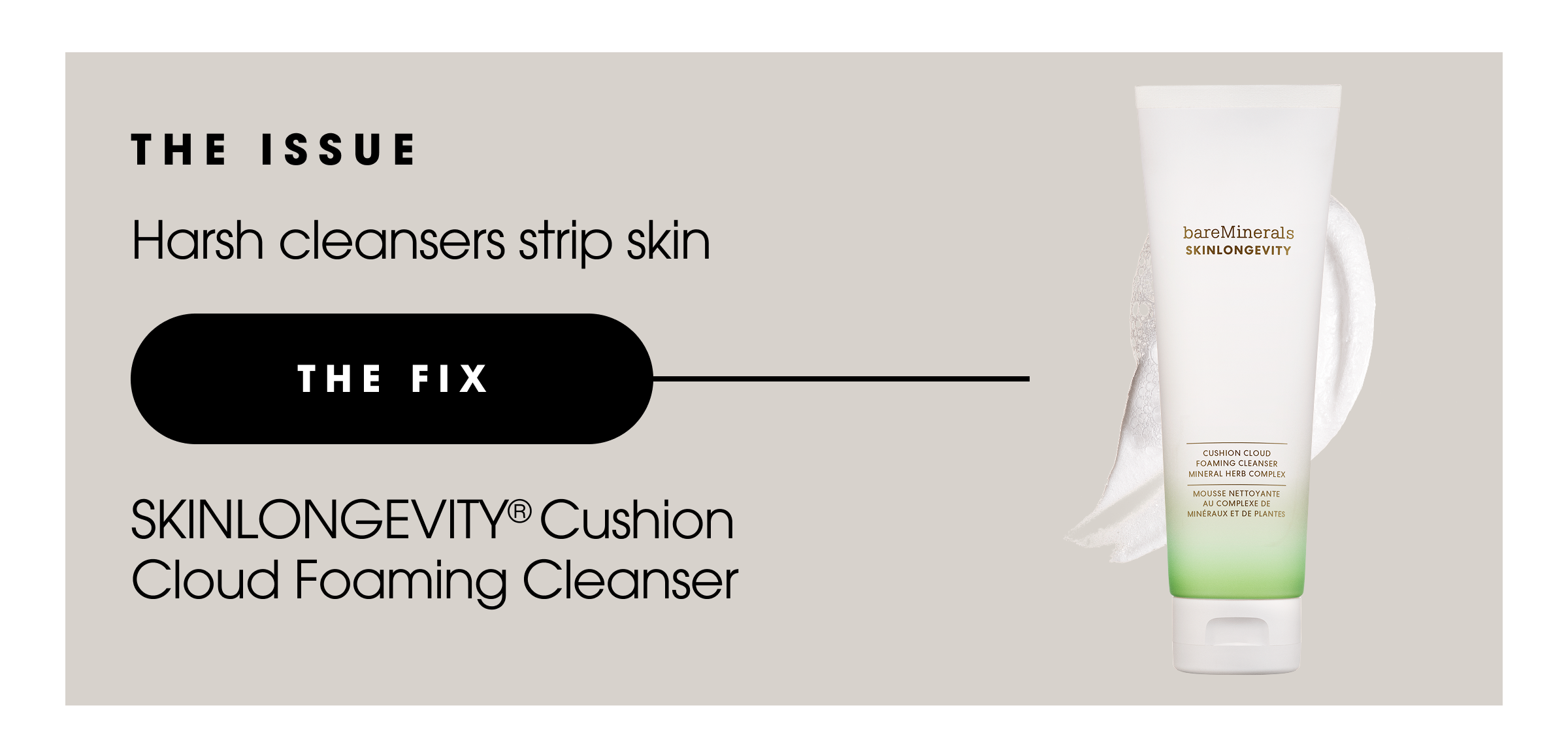 SKINLONGEVITY® Cushion Cloud Foaming Cleanser