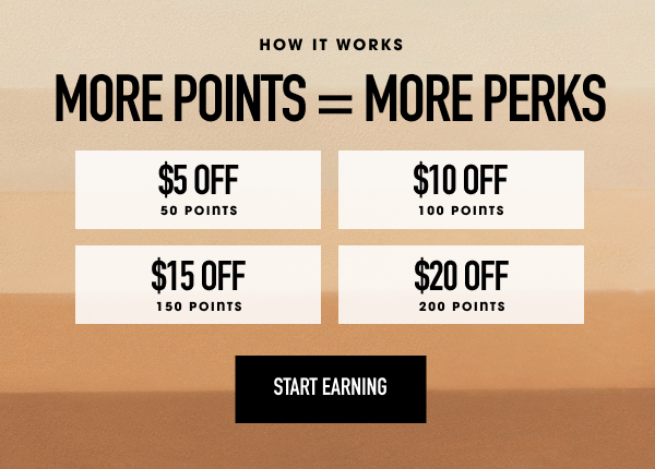 More Points = More Perks