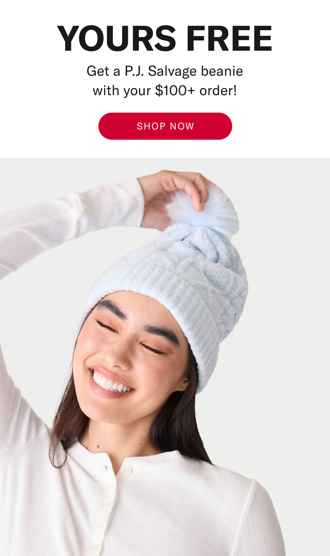 Free P.J Salvage Beanie