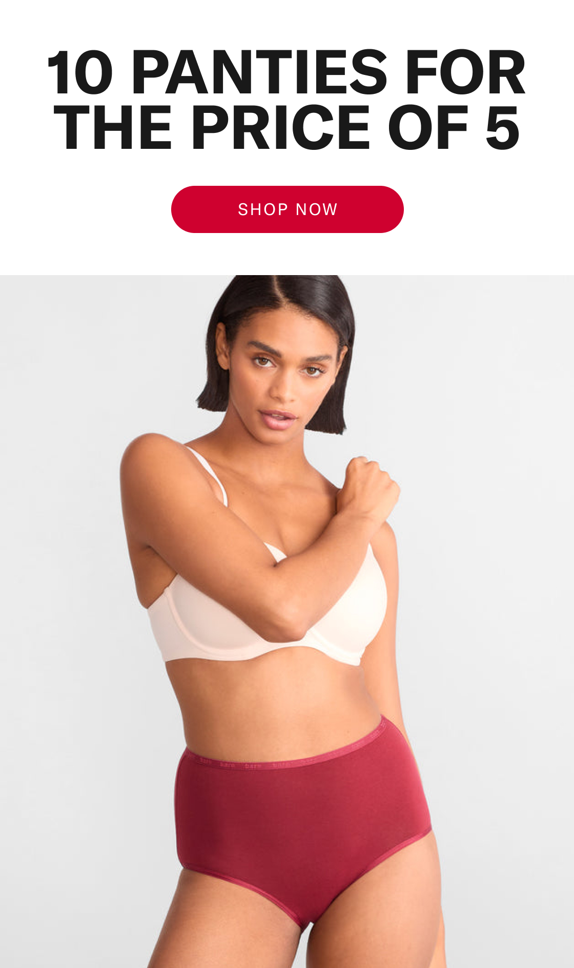 10 Pairs Of Panties For The Price Of 5