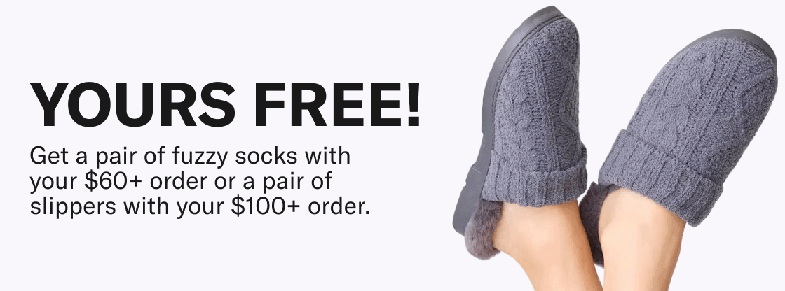 Free Fuzzy Socks