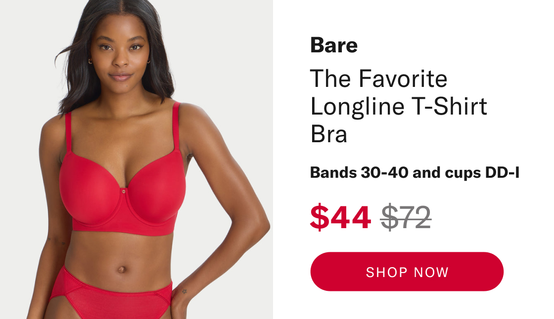 Black Friday Bare The Favorite Longline T-Shirt Bra