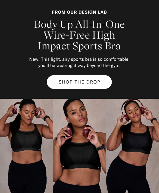 Body Up All-In-One High-Impact Wire-Free Sports Bra