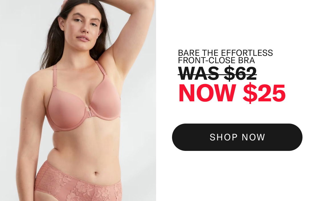 PDS: Bare The Effortless Front-Close Bra
