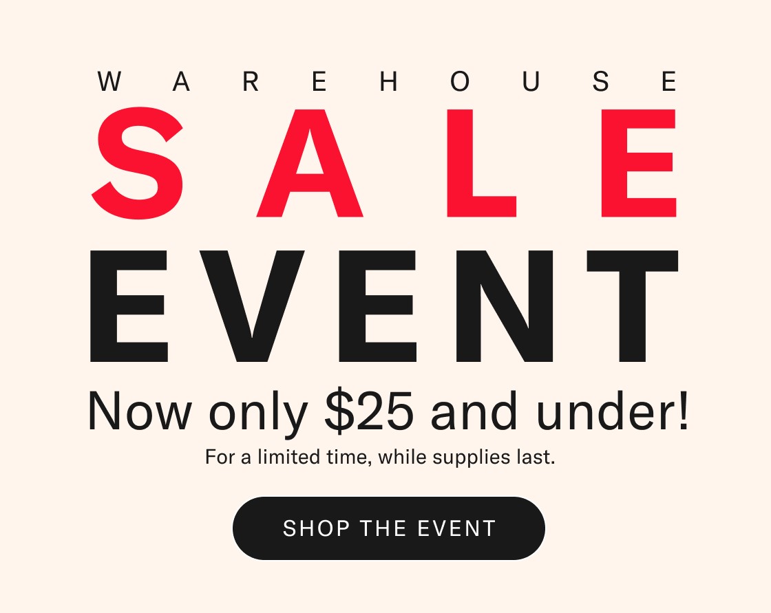 Warehouse Sale