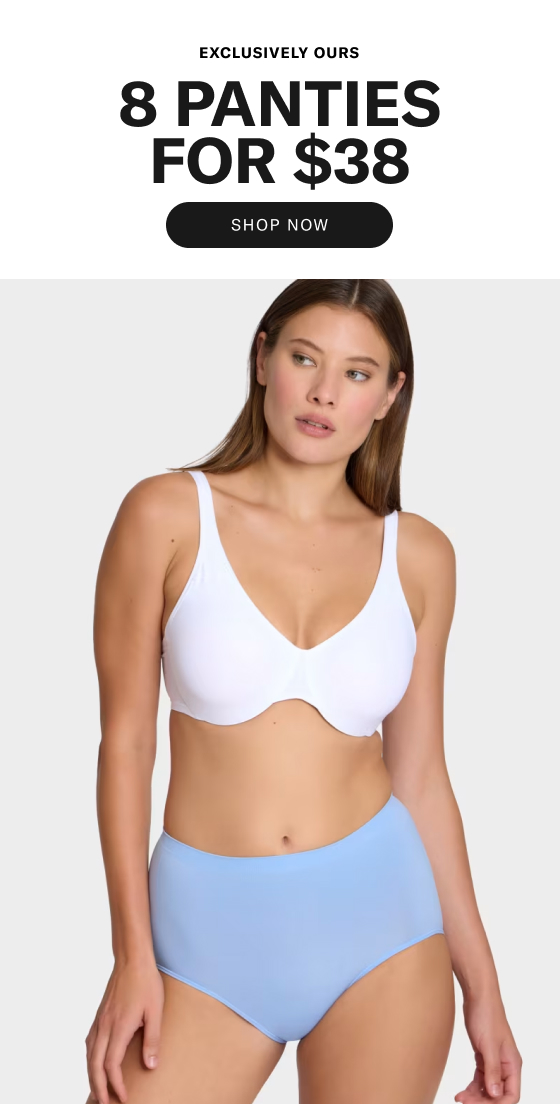 8 Panties For $38