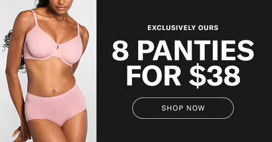8 For $38 Panties