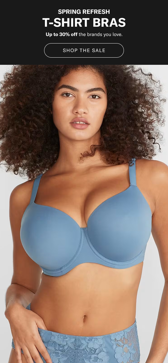 Spring Refresh - T-Shirt Bras