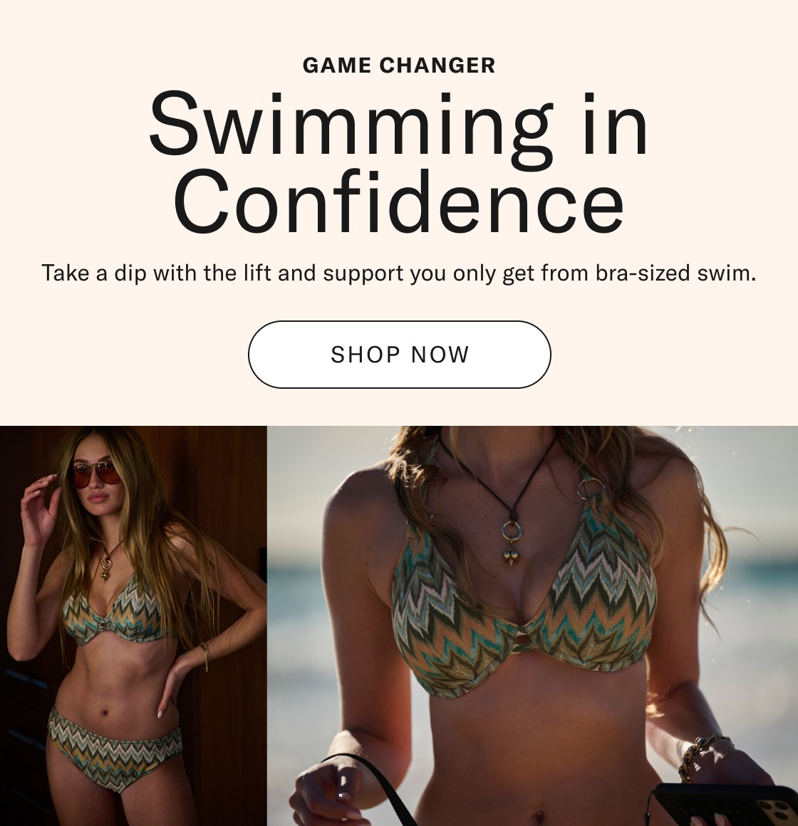 Swimming in Confidence New Bra-Sized Swim