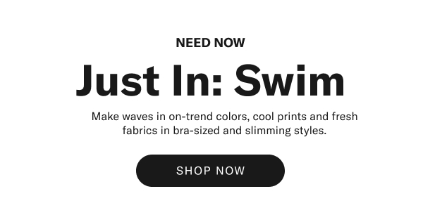 Bra-Sized Swim New Arrivals
