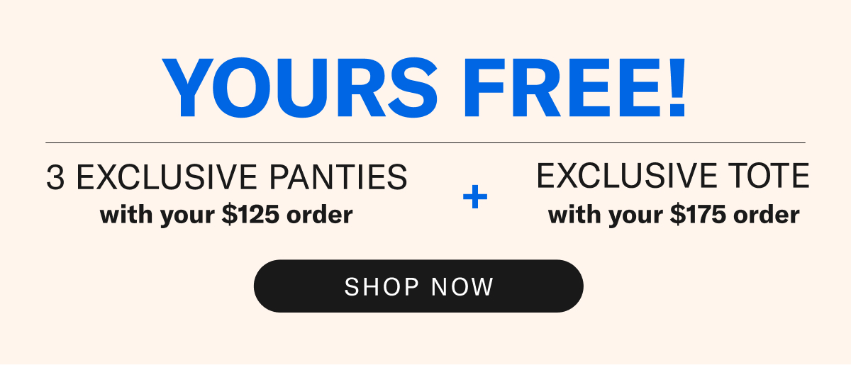 Free Gift with Your $125 Order