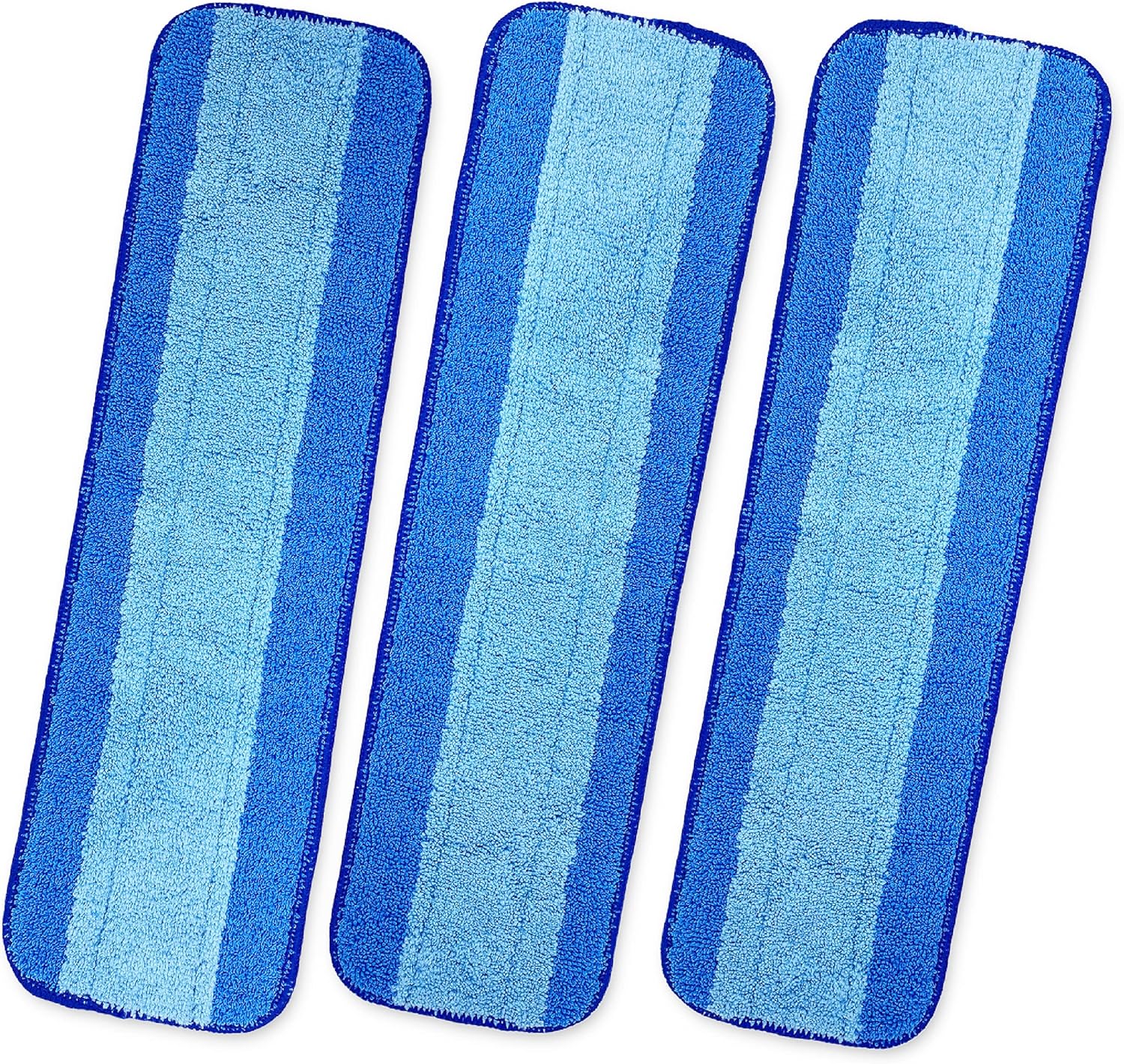 Image of Turbo Mops Mop Pads for Bona - Microfiber Reusable Mop Floor Pad Replacement for Bona Hardwood Floor Cleaner (3 Pack)