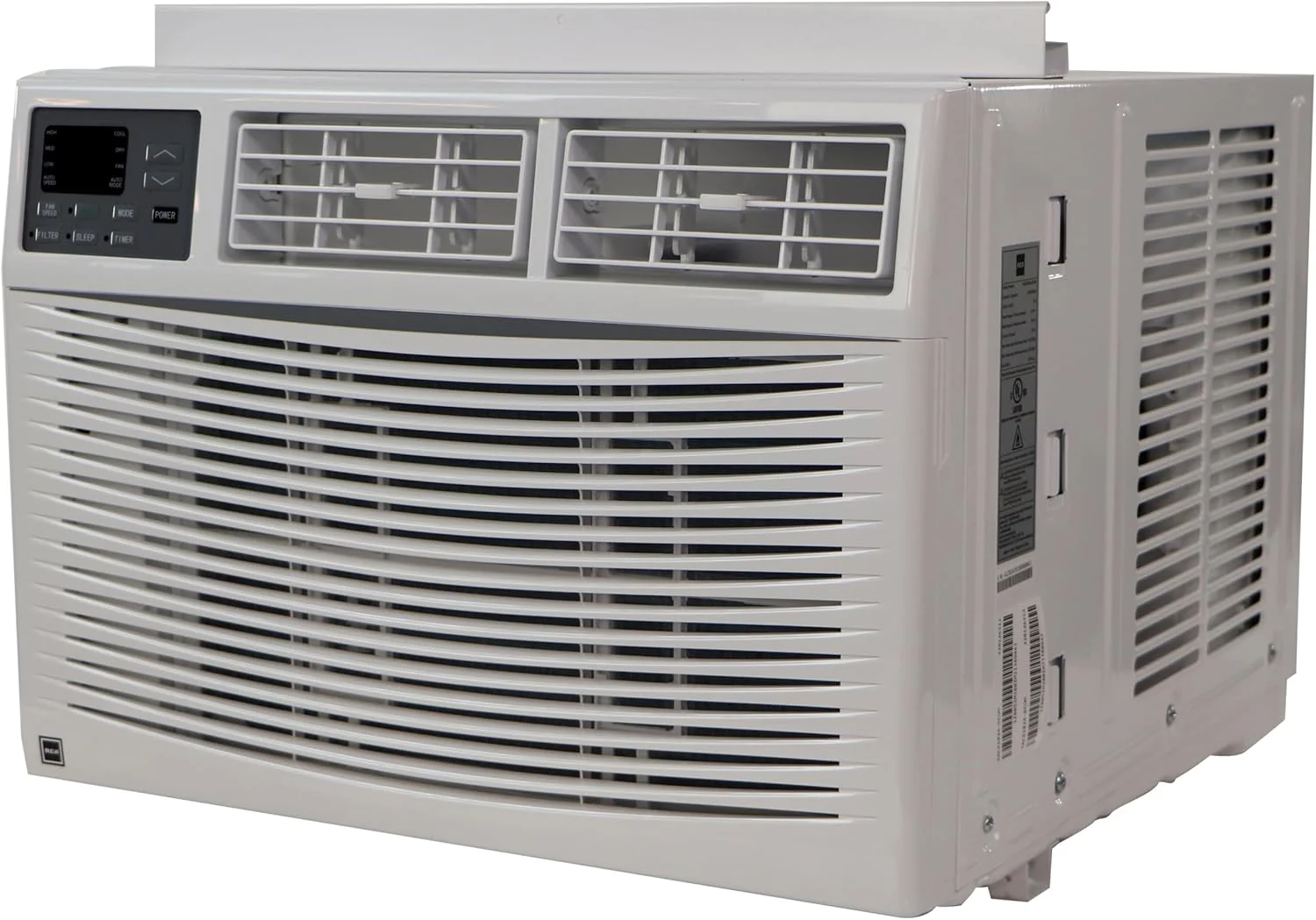 Image of RCA 8,000 BTU Window Mounted Air Conditioner & Dehumidifier,115V, Perfect for Medium Rooms up to 350 Sq. Ft. with Remote Control, Window AC Unit for Apartment, Living Room, White